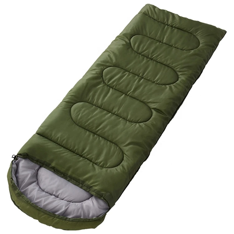 2022 hot sell cheap stock warm cotton portable human camping outdoor emergency sleeping bags