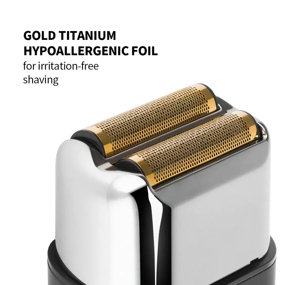 LIDOW Portable Travel Rotary Wireless  Beard Foil Shavers Lithium Battery Electric Waterproof Beard Shaver  Beard Foil Shavers