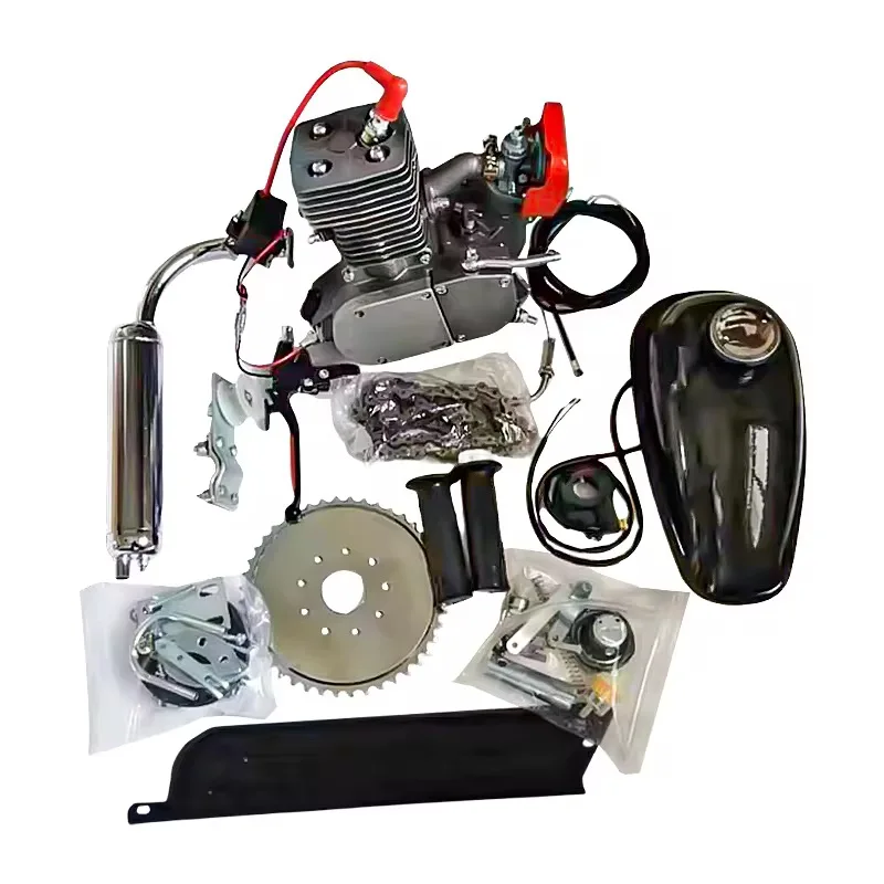 high quality Gas Motorized Bike engine kit 2 stroke 100cc 110cc engine kit for bicycle