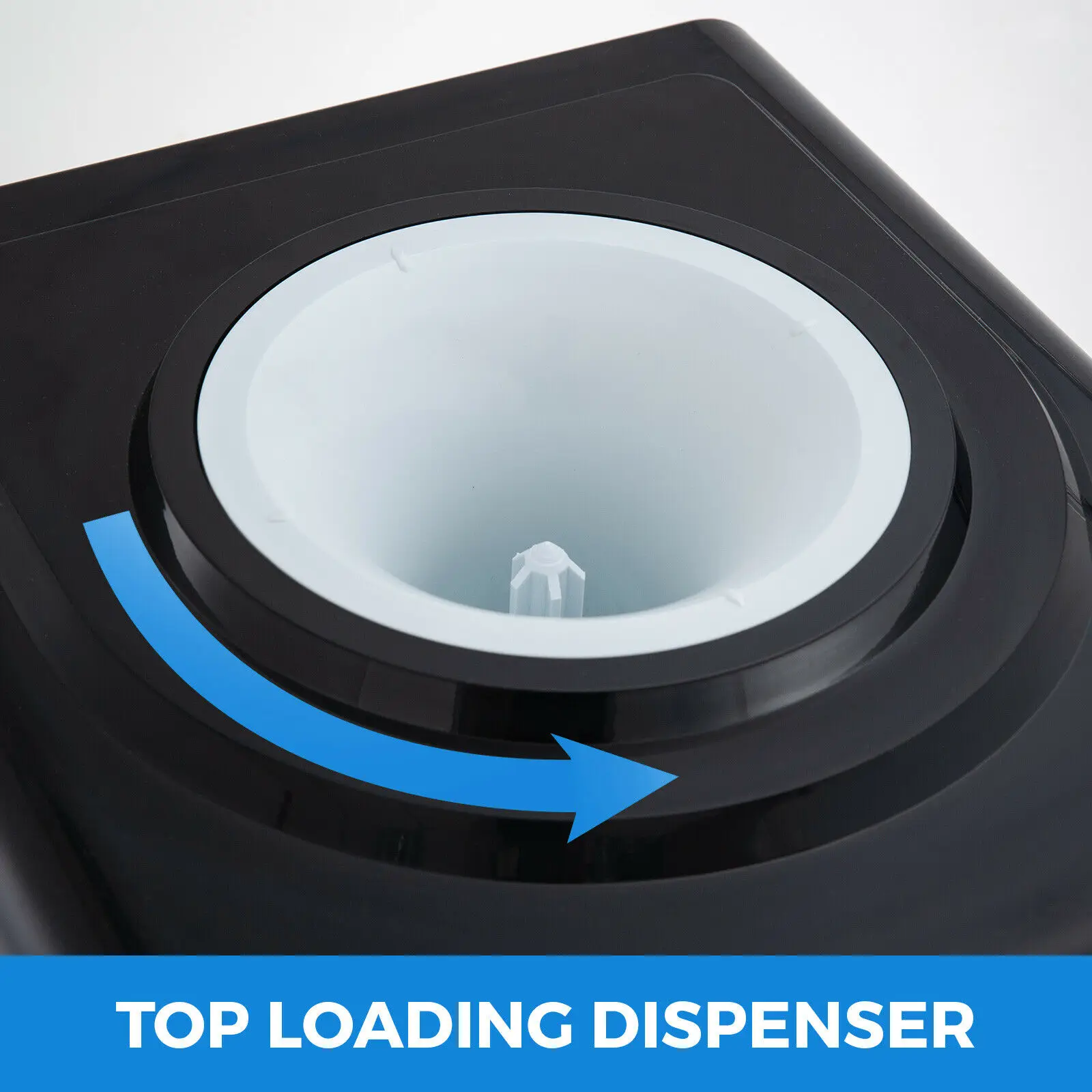 2 In 1 Water Dispenser with Built-in Ice Maker Machine Hot and Cold Top 3-5 Gallon Bottle