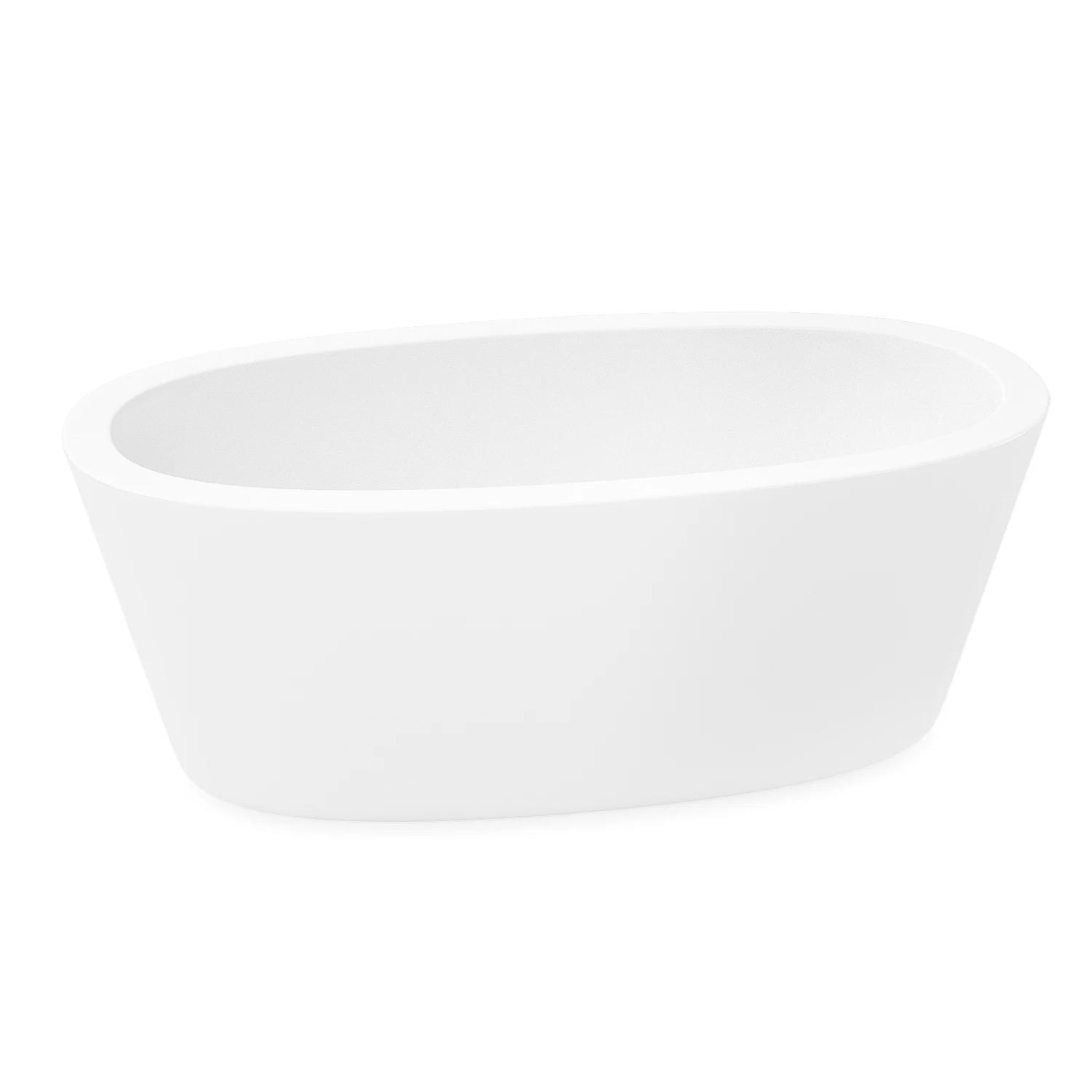 Bathroom white freestanding bath tub modern acrylic bathtub