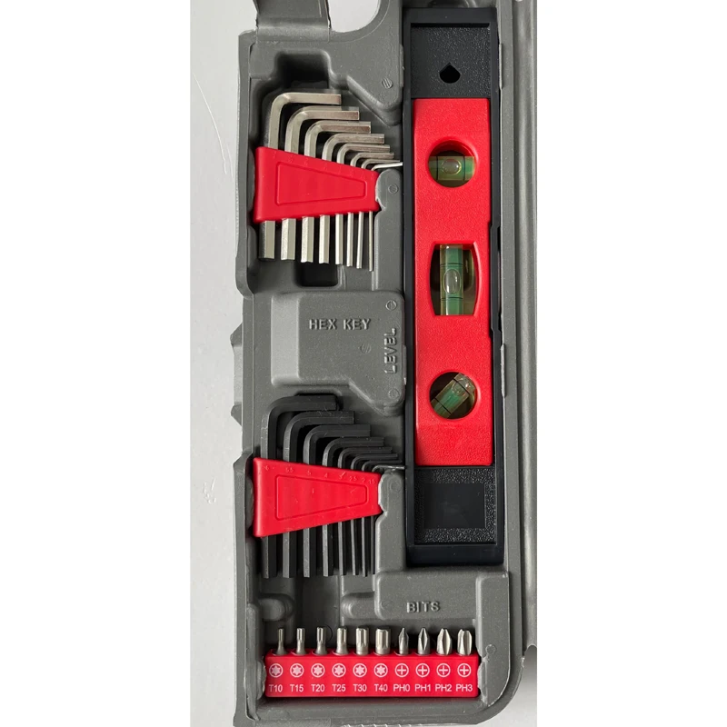 BESTWORK 129pcs Household Tool set Tool kit  DIY Tool Set combination wrench set