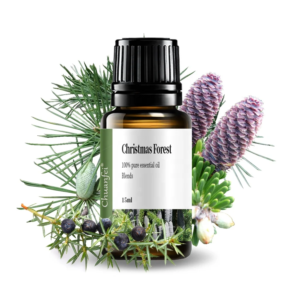 Baolin 100% pure Natural Christmas Forest essential oil blends for diffuser private label