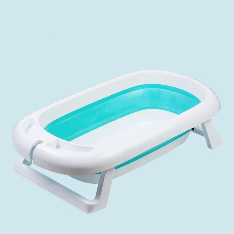 Factory direct OEM logo color portable kids folding baby bath tub bathtub for newborn
