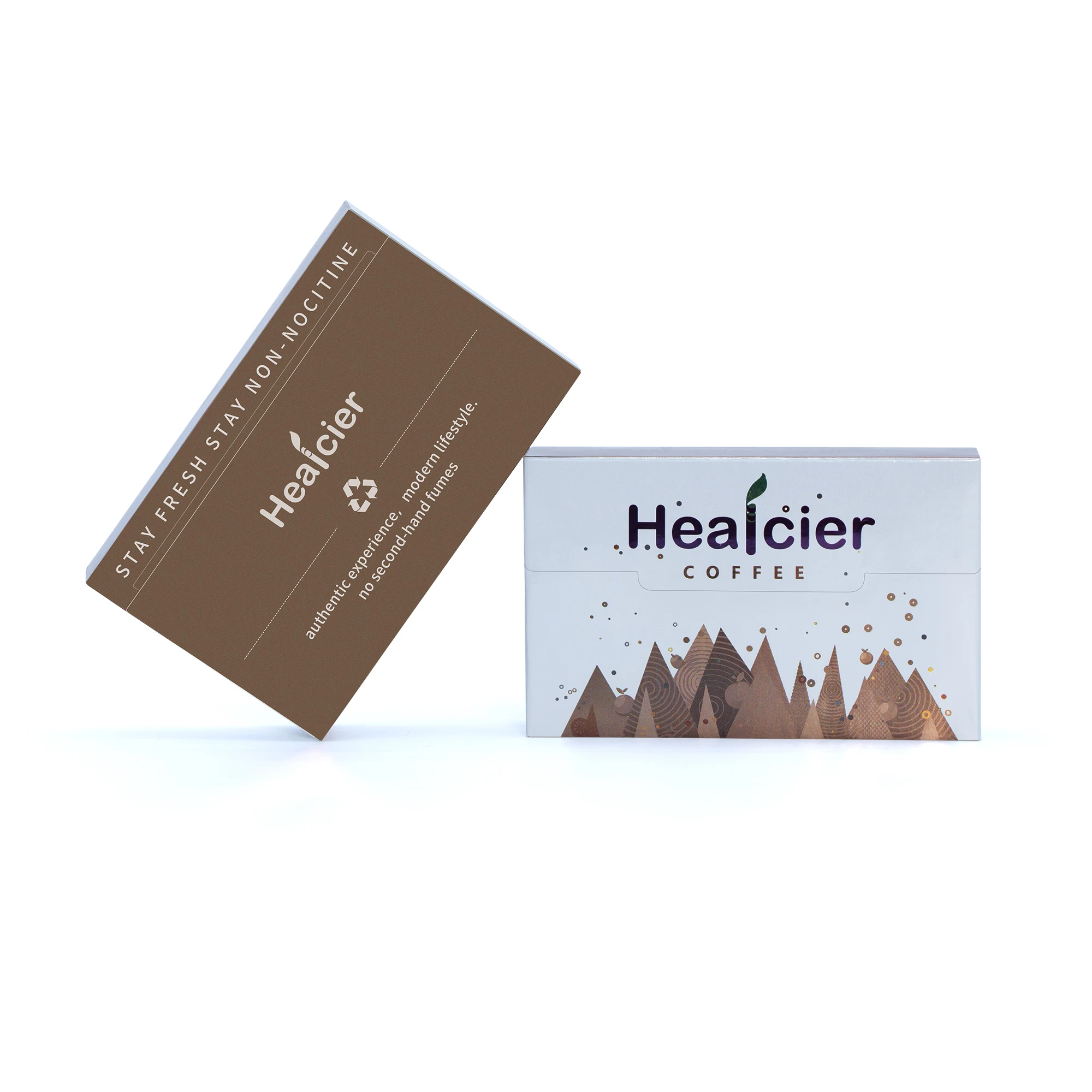 
New smoking style healthy cigarette very popular HEALCIER Brand cigarette coffee stick suitable for IQOS device 