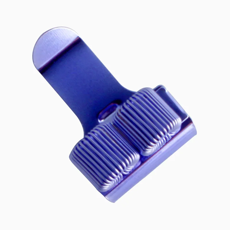 gifts for nurses pen holder organizer office 2 loops spring metal colorful pink blue purple pen clip