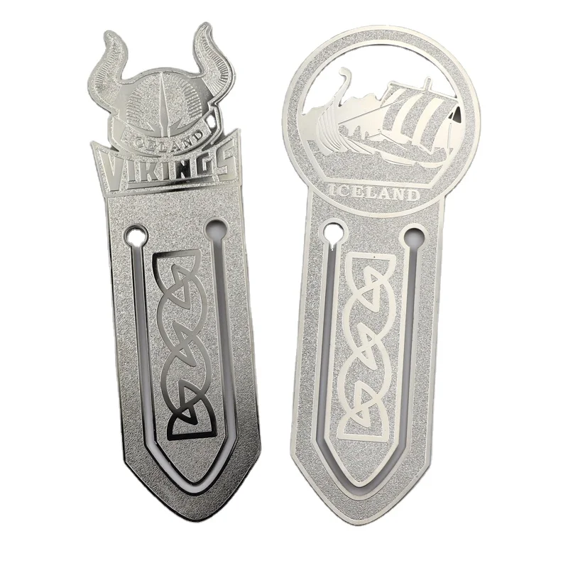 Personalized Custom Design Logo Metal Crafts Gold Silver Book Mark Souvenir Gift Metal Bookmark