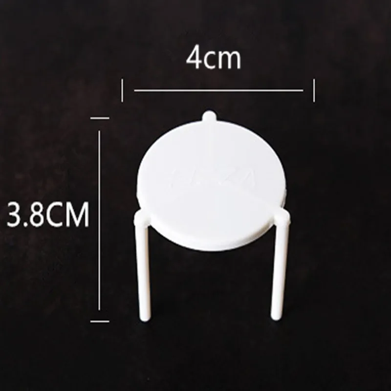 Wholesale disposable plastic pizza tripod saver pizza stand for pizza delivery