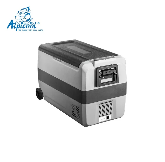 T50 Alpicool Wholesale Mini Refrigerator 12 Volt DC Wheel Car Fridge Freezers