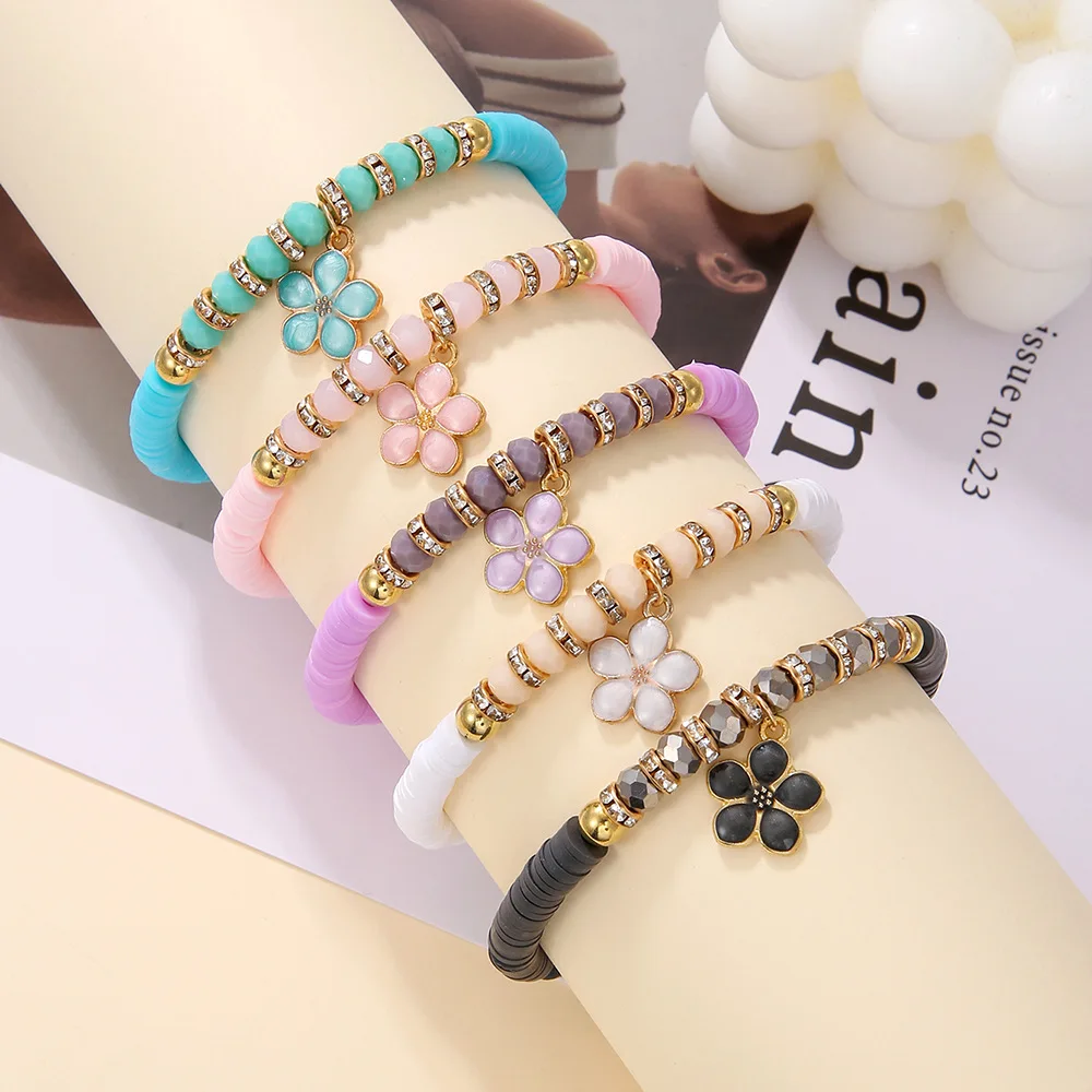 5pcs set Inspired Bracelet for Women Fashion Jewelry Music Lover Fan Gifts Friendship Bracelets