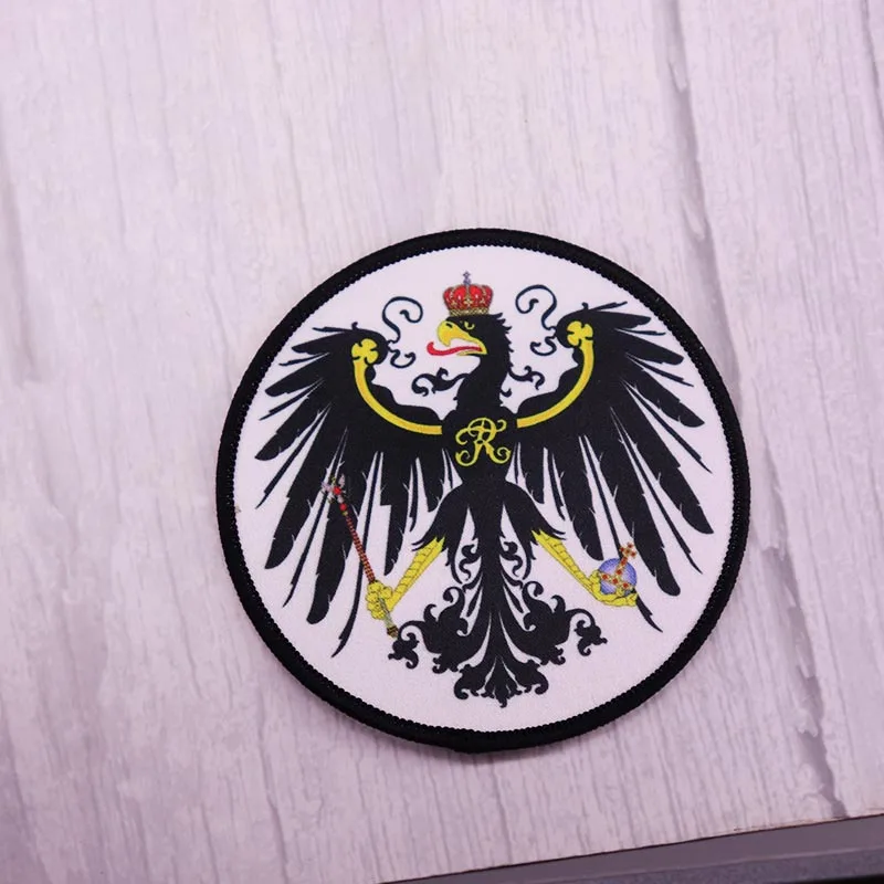 Prussian Flag Patch Empire Eagle Embroidery Badge War Accessories