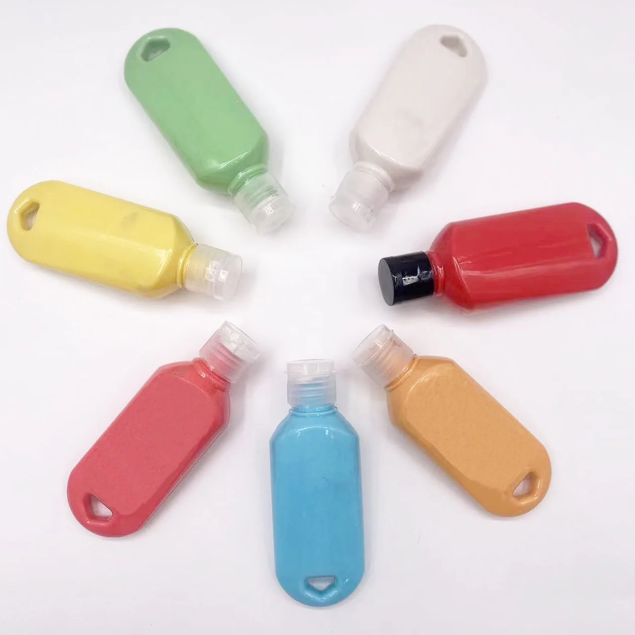 blue green yellow many color clear pole dance chalk 50ml