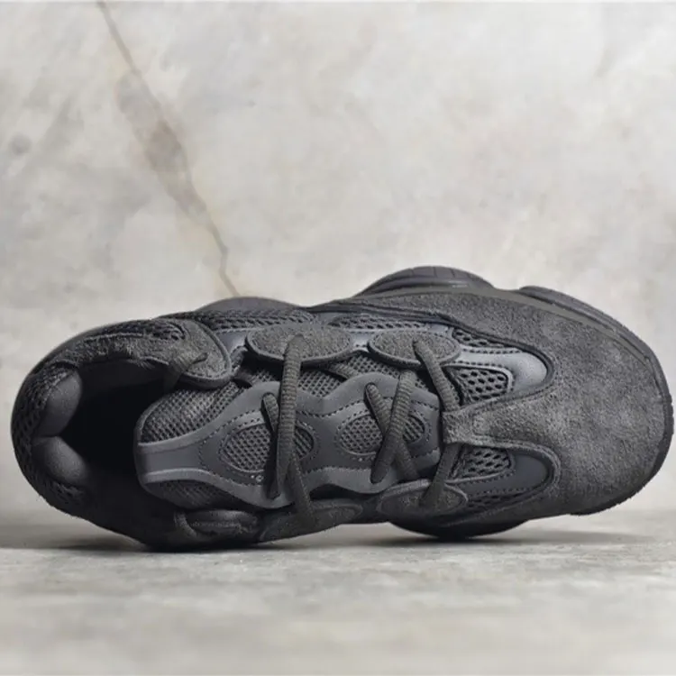 New Design Original High Quality Genuine Leather Yeezy 500 Style Cool Fashion Sneakers Yeezys Shoes casual walking style shoes