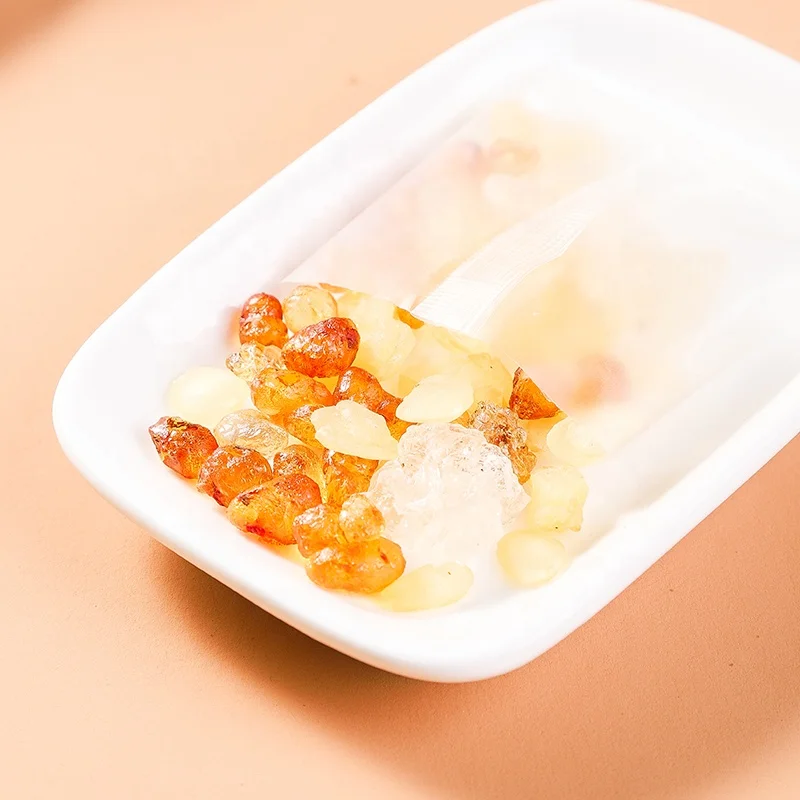 Hot Selling Organic Natural Material Mix Peach Gum Saponified Rice Snow Swallow for Collagen Filling