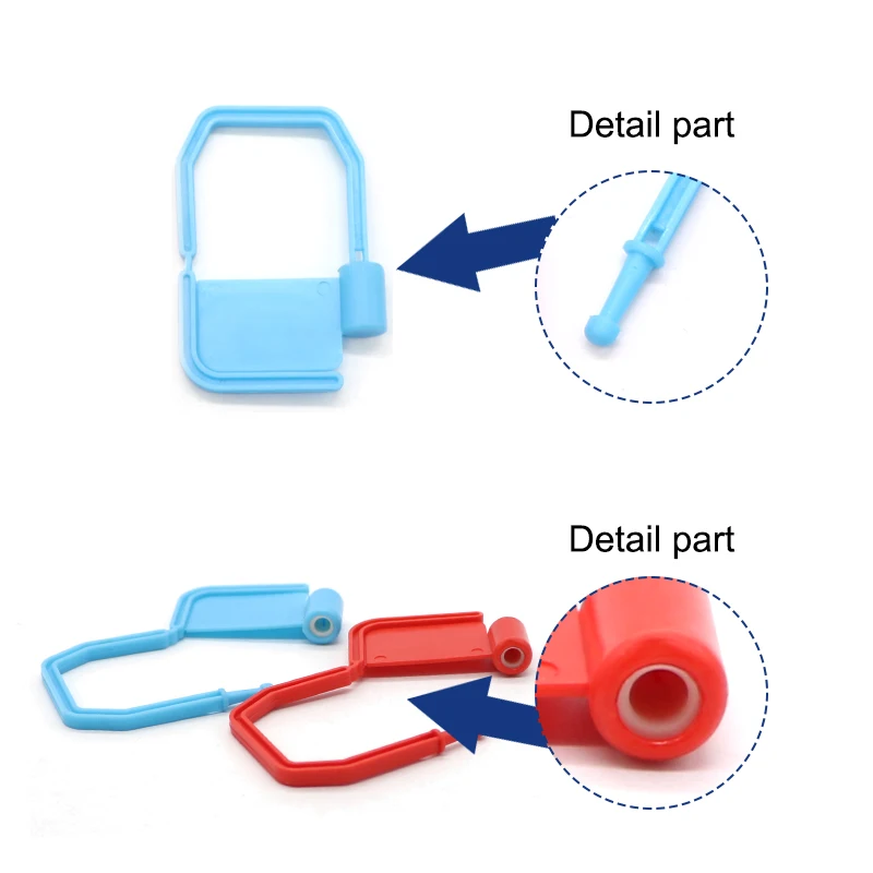 disposable crash cart lock security seal padlock seal