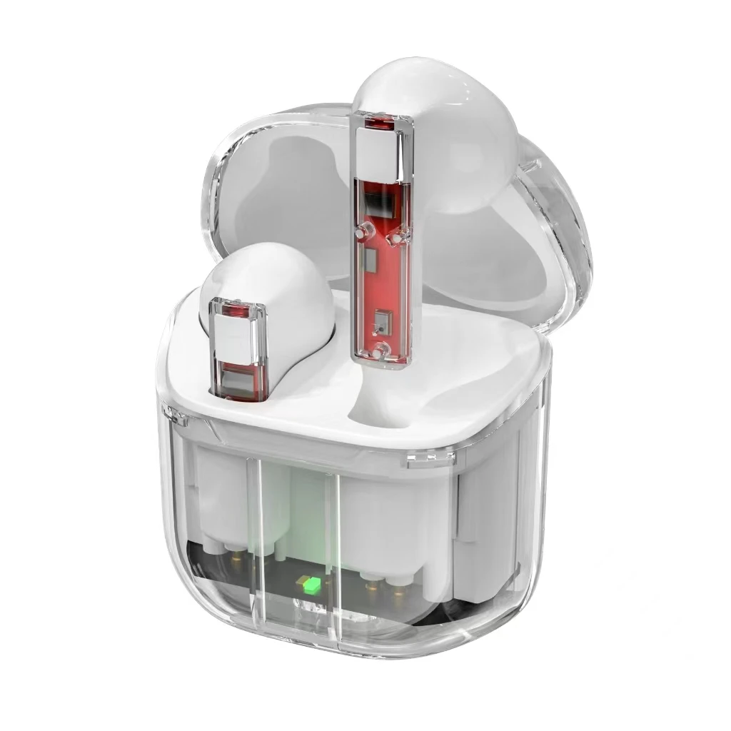Hot Sale YX06 Gaming Transparent Shell  V5.3 MINI Handfree  HIFI Audifonos Anc Earbuds