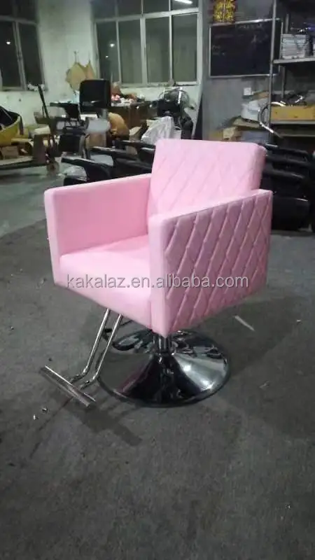 wooden hairdresser chair styling salon chairs pink  hair styling products chair