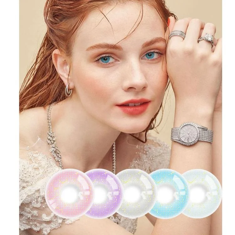 Amazon fancy look Realcon Wholesale price Super Natural Color Contact Lens Eye Contacts Factory color contact lenses