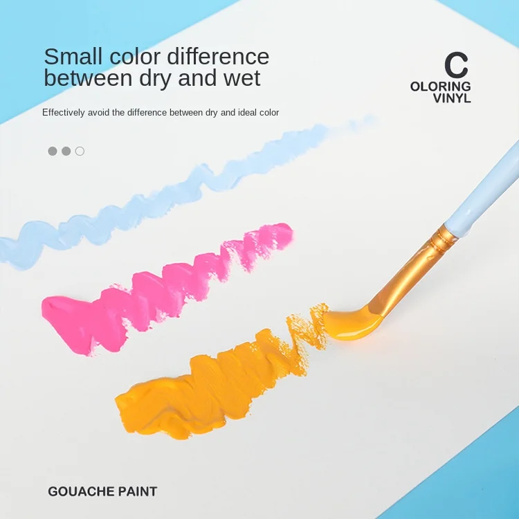 42 color 100m quick drying watercolor pigment G01 series student specific watercolor painting art pigment wholesale