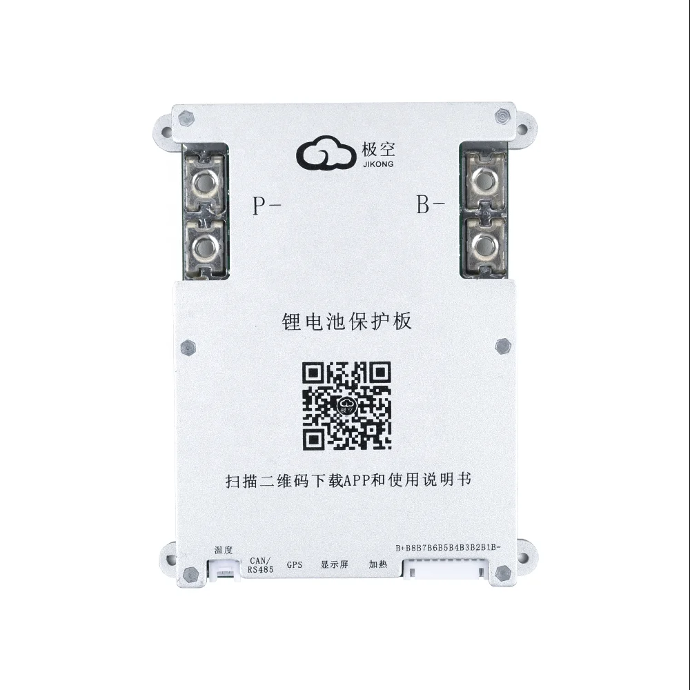 Jikong bms 1A 2A 6A Интеллектуальный активный баланс Bms Lifepo4 литий-ионная система управления батареей Bt Bms Поддержка Uart Rs485 Canbus