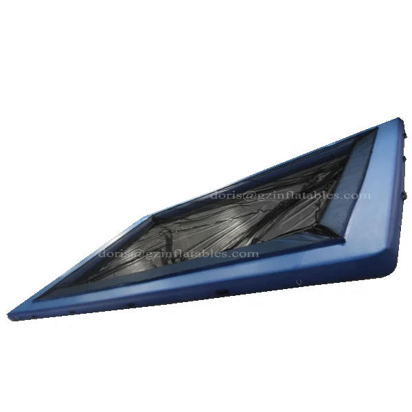 DWF надувной плавающий бассейн с сеткой/складной надувной морской бассейн для защиты плавания