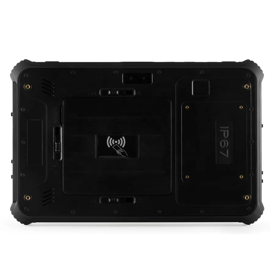 support 100M 1000M Ethernet LF125K option removable battery 1000nits higher brightness 8inch android rugged tablet pc
