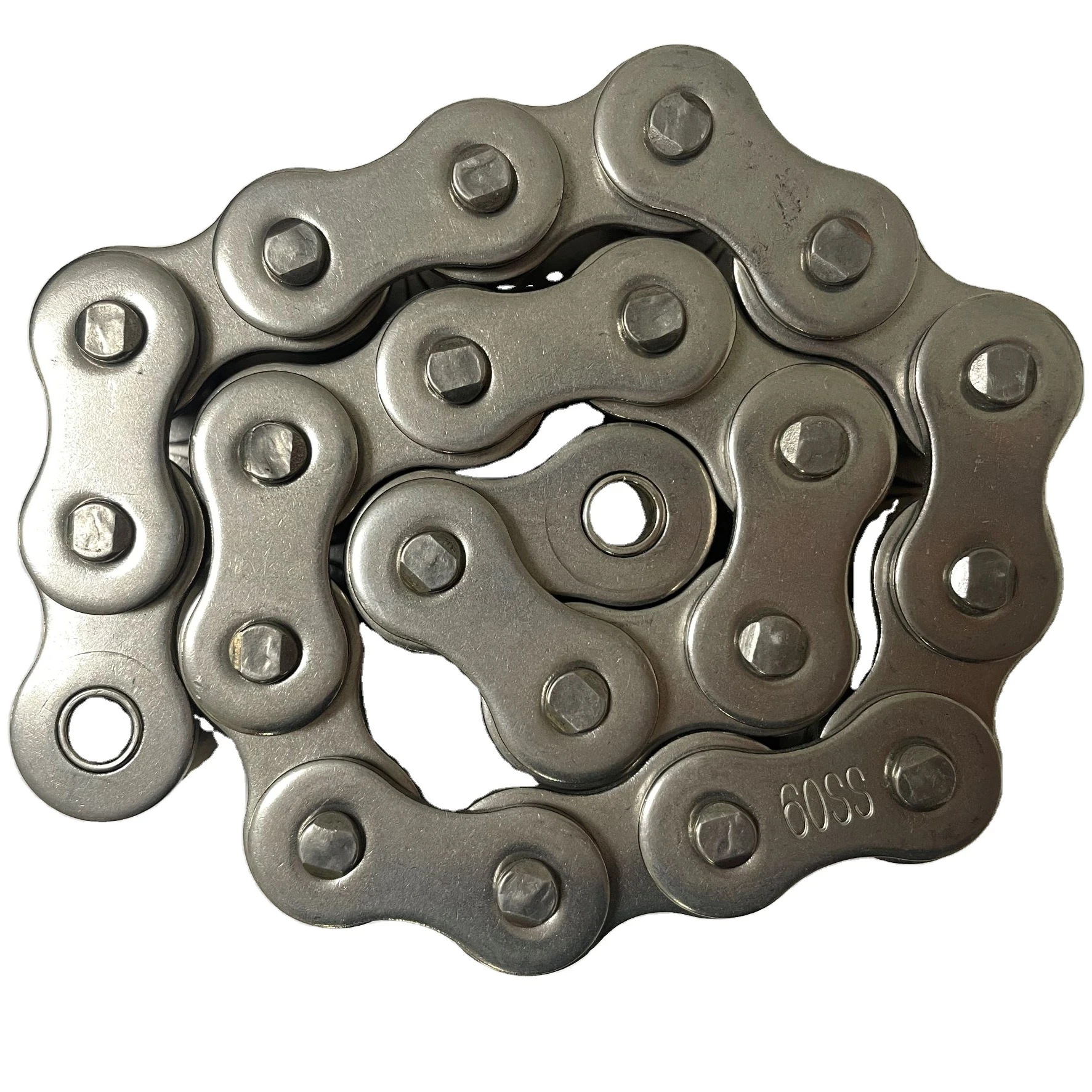 Corrosion resistant Stainless steel SS304 conveyor Short pitch SS40A-1 drive roller chain