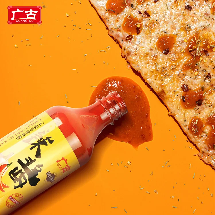 China Guanggu Brand 450g Sriracha Red Pepper Hot Chili Sauce for Store
