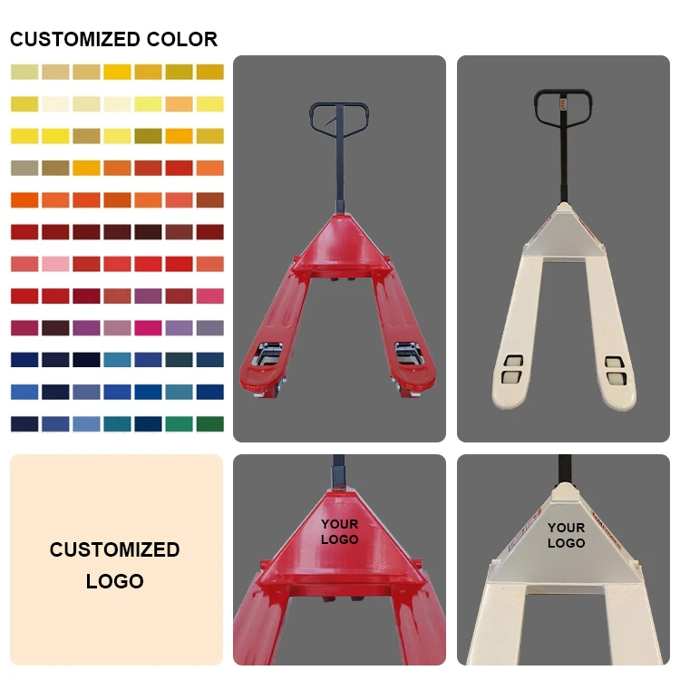 pallet truck with long service life, large bearing capacity and beautiful atmosphere