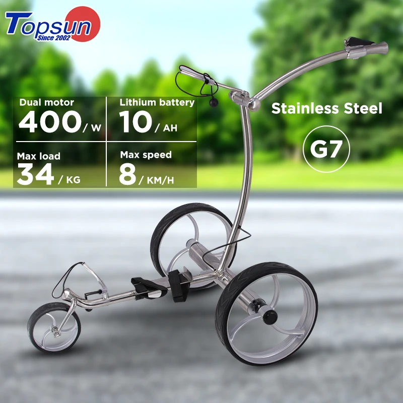 lithium battery Remote Control Electric Golf Trolley