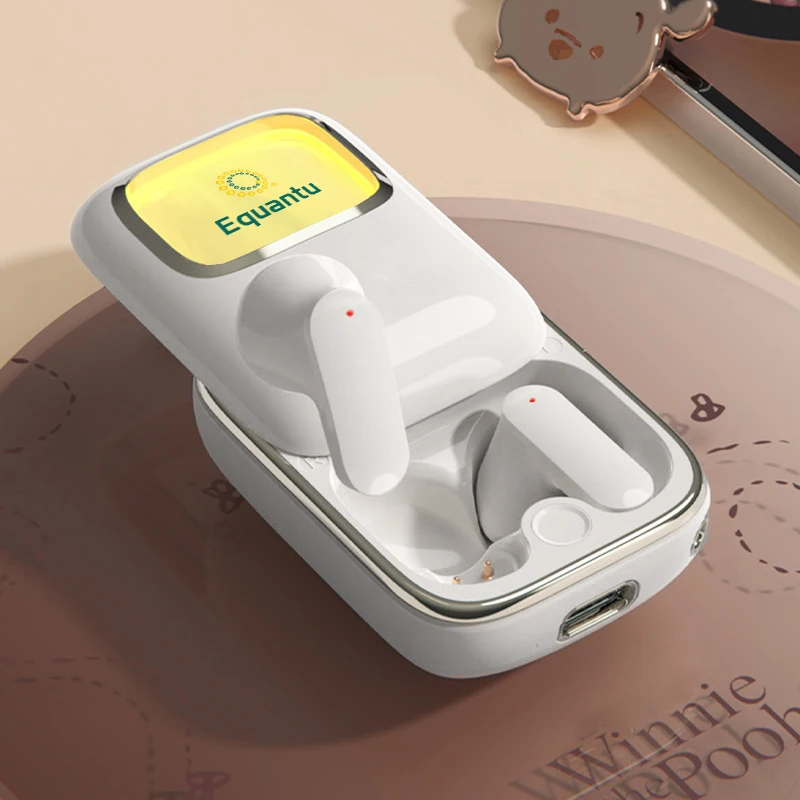 British Muslim hot selling wireless blue tooth earphone qb525 with charging case quran Speaker smart app control  quran player