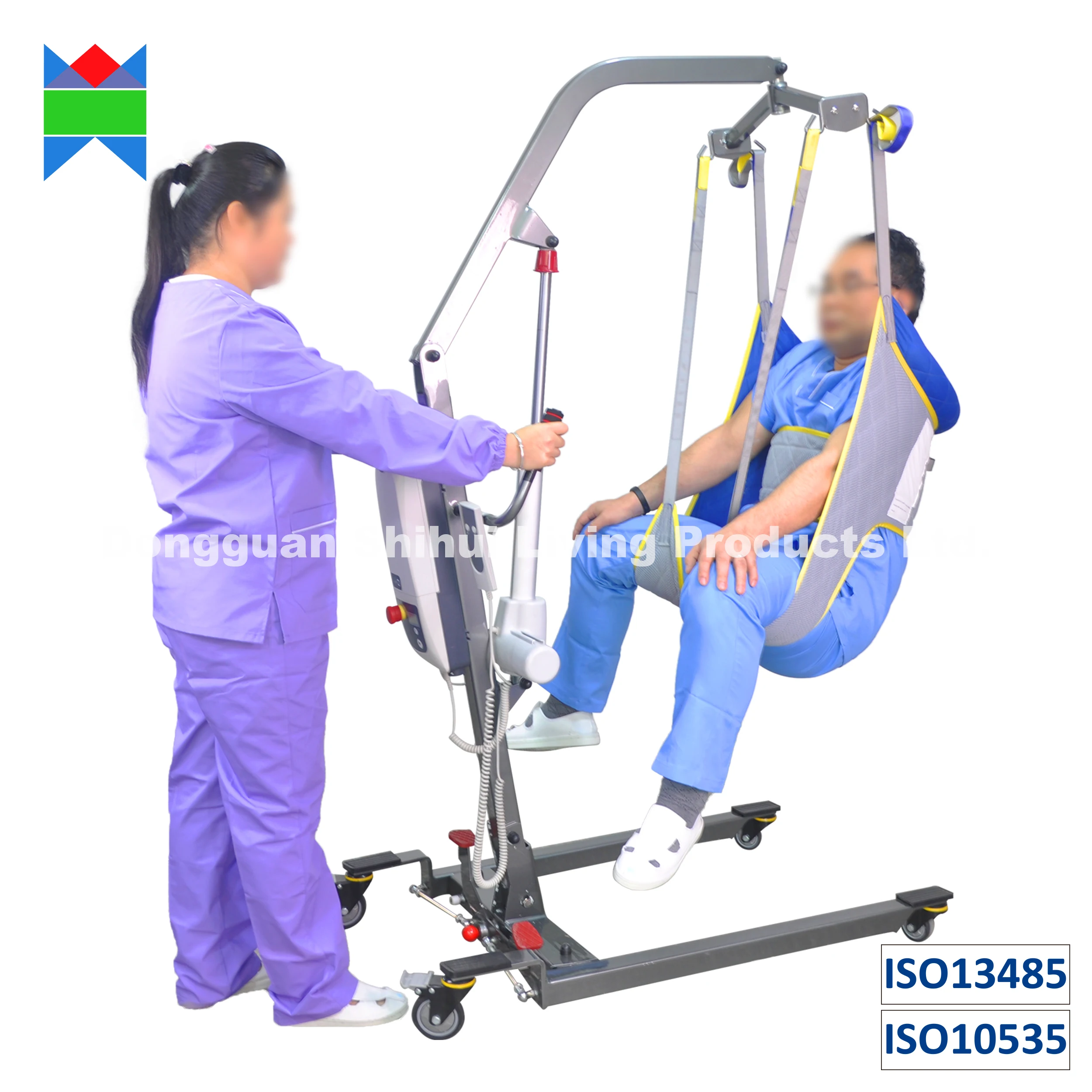 ISO13485 manufacture Patient Hygiene Sling For Aged and Disability lifting or transfer to toilet used with hoist