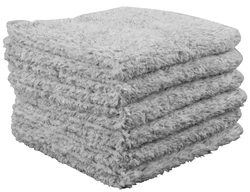 Wholesale 6Pcs Bamboo Charcoal fiber 30*30cm Face Cleaning Towel