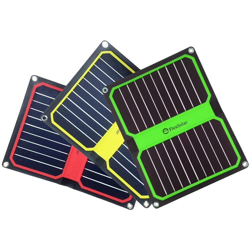 5v 10.6W solar panel etfe  high efficiency sunpower direct charger from sunlight portable waterproof camping panel
