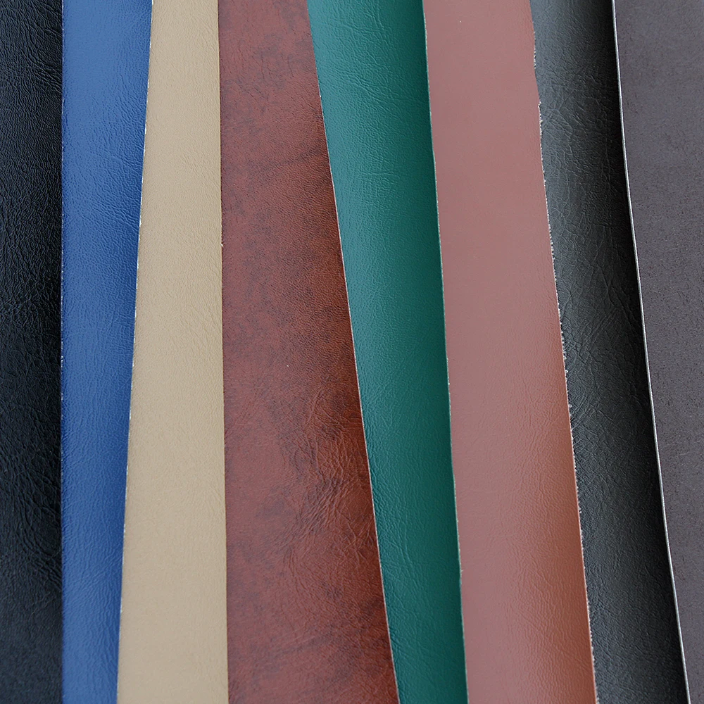 marine vinyl synthetic faux leather fabric reflective vinyl leather Black dark tan green blue gray