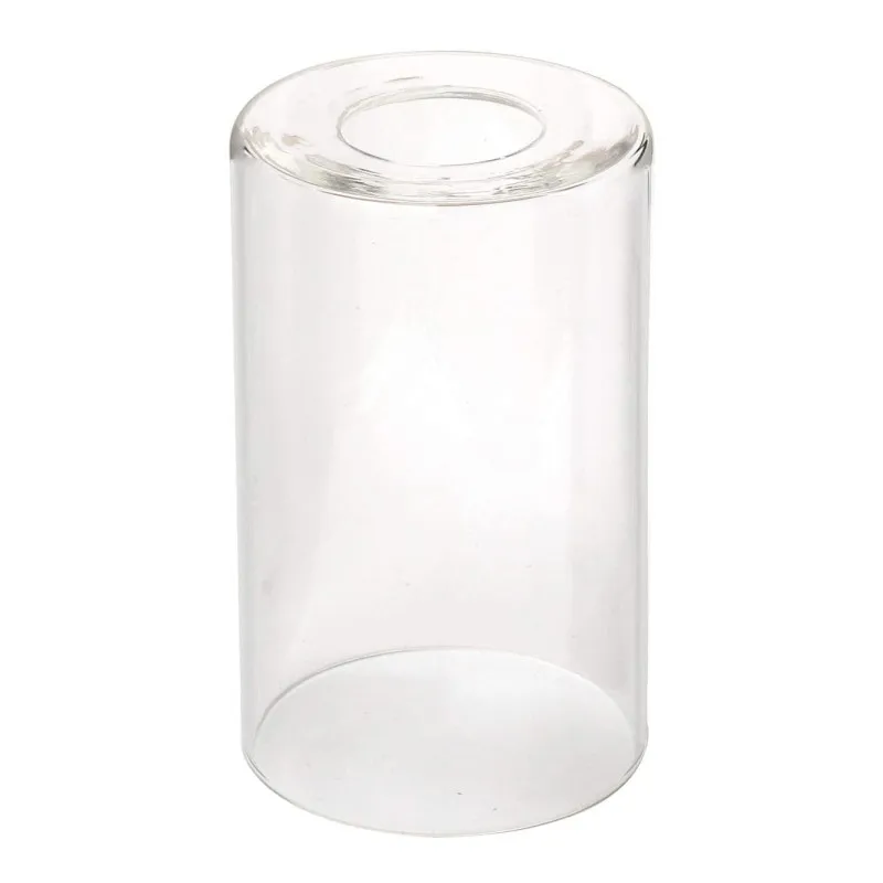 Clear Glass Shade Cylinder Light Fixture Replacement Globe or Cover for Chandelier Wall Sconce Pendant Light