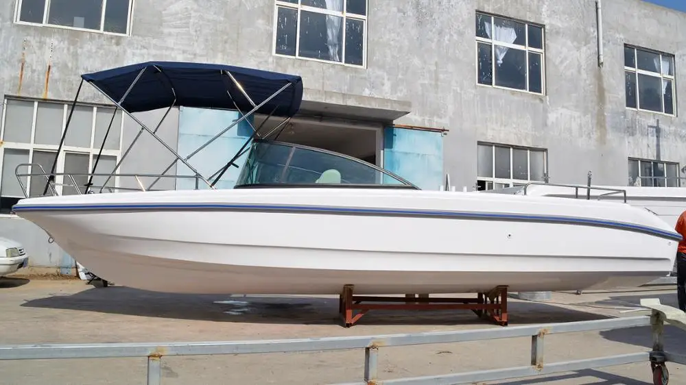 760 fiberglass leisure boat for speed leisure with good quality