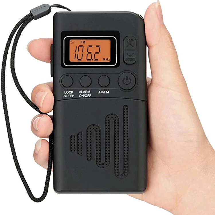 Mini FM 87.5-108MHz AM 522-1620KHz 2 Bands Radio AA Batteries Pocket Internet OEM Order Service