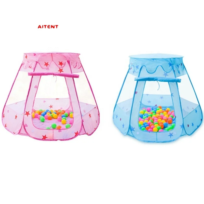 Children Playing Tent Playhouse For Girls Indoor Outdoor Pink Princess Castle Kids Play Tent