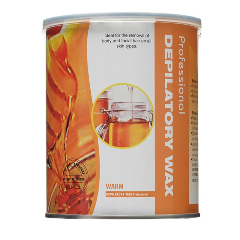 Hair removal beeswax oily 800g hot wax iron canned warm wax rosin soft wax cross-border hair remover