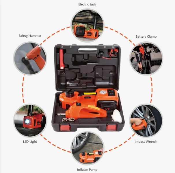 Motorised Hydraulic Jack Product 12 Volt 5 Ton Electric Car Jack Car Jacks