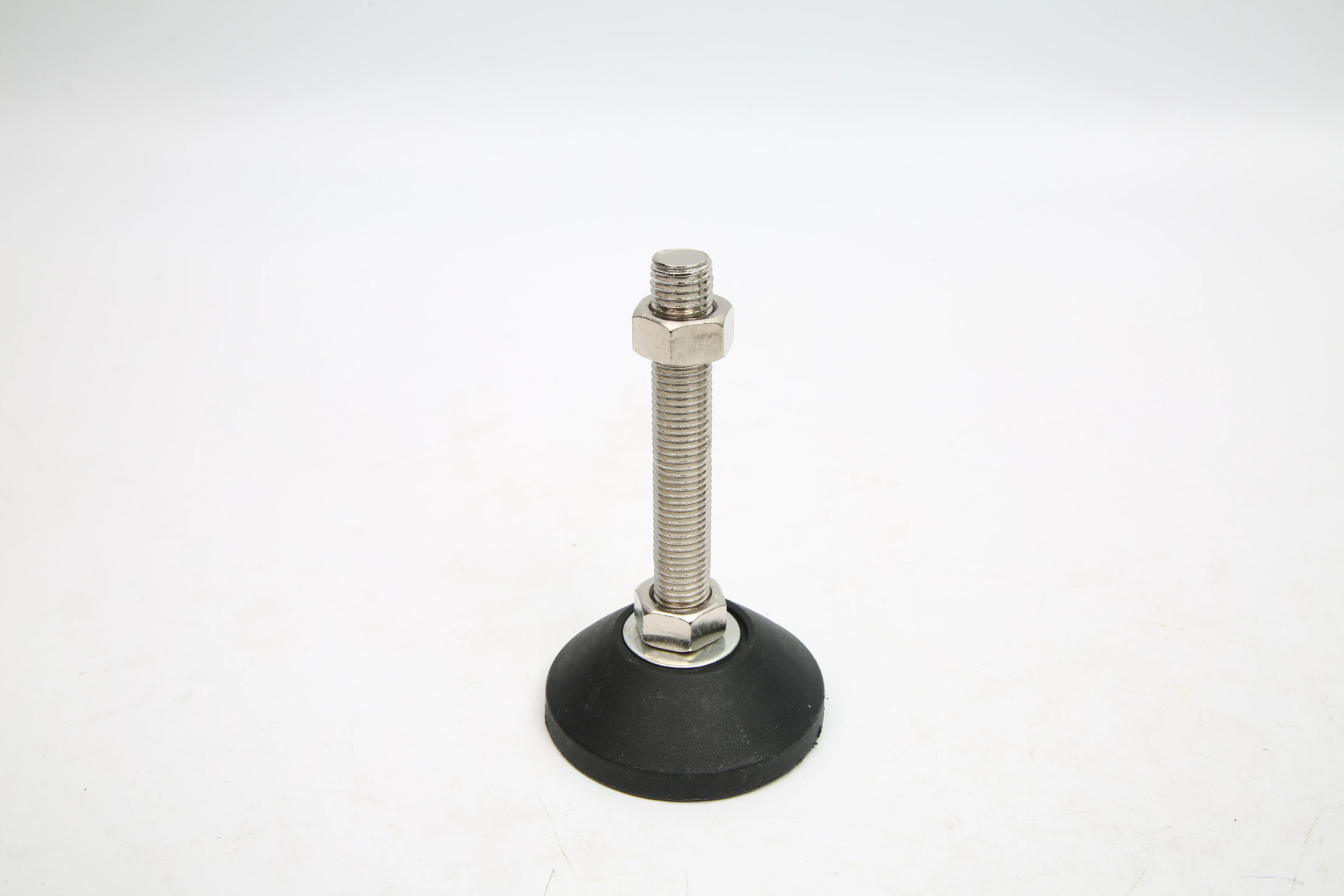 Zinc-Plated Nylon Fixed Heavy Duty 75mm Rack M8 M10 4.8inch Furniture Feet Levellers Adjustable Foot