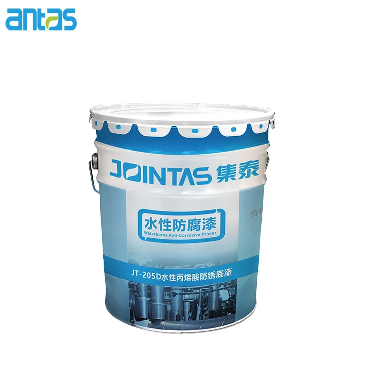 Nano coating liquid anti-rust primer coat waterbrone building strong adhesion waterproof coating for metal structures