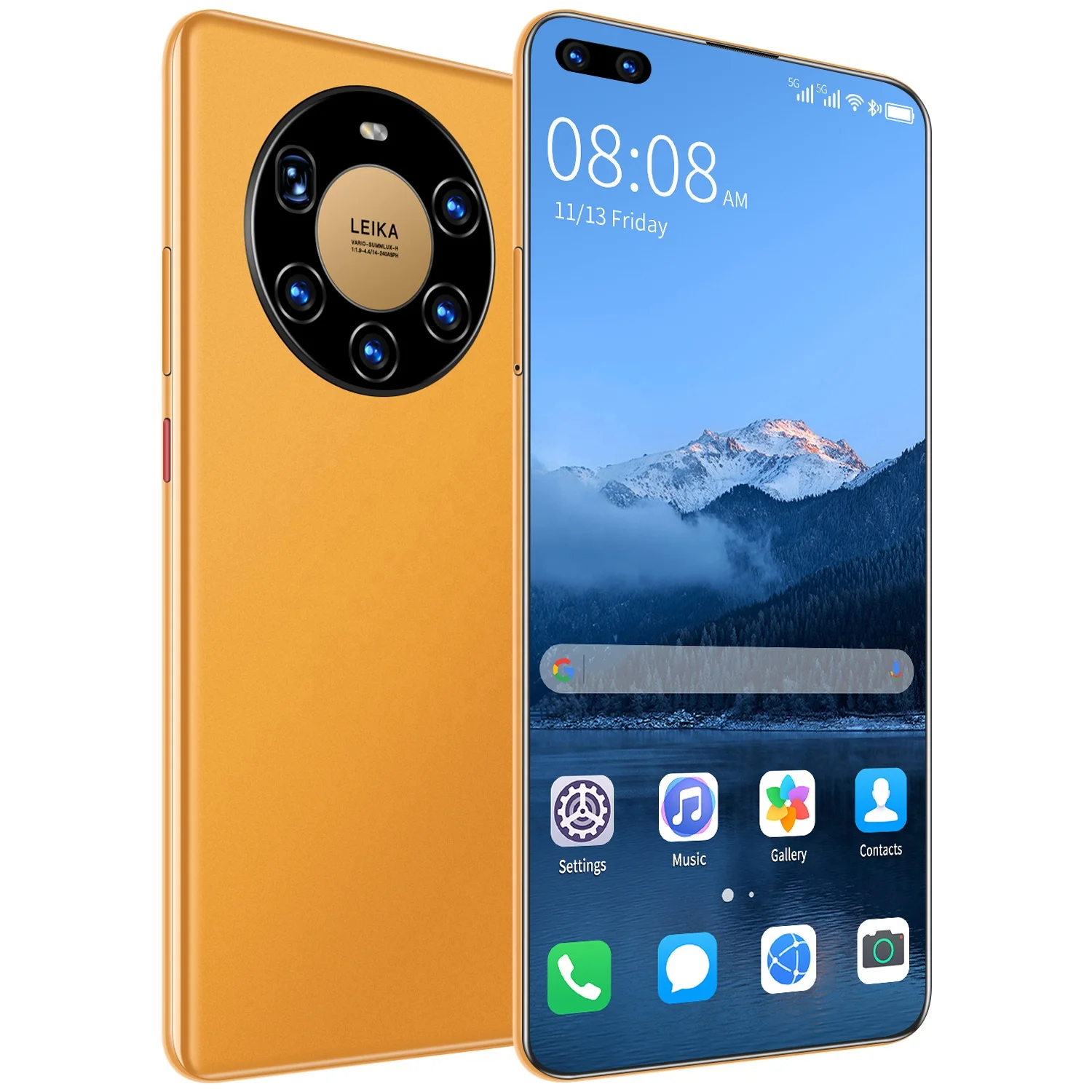  Новое поступление мобильный телефон Mate 40 Pro + полный дисплей android 1 0 сотовый Mate40
