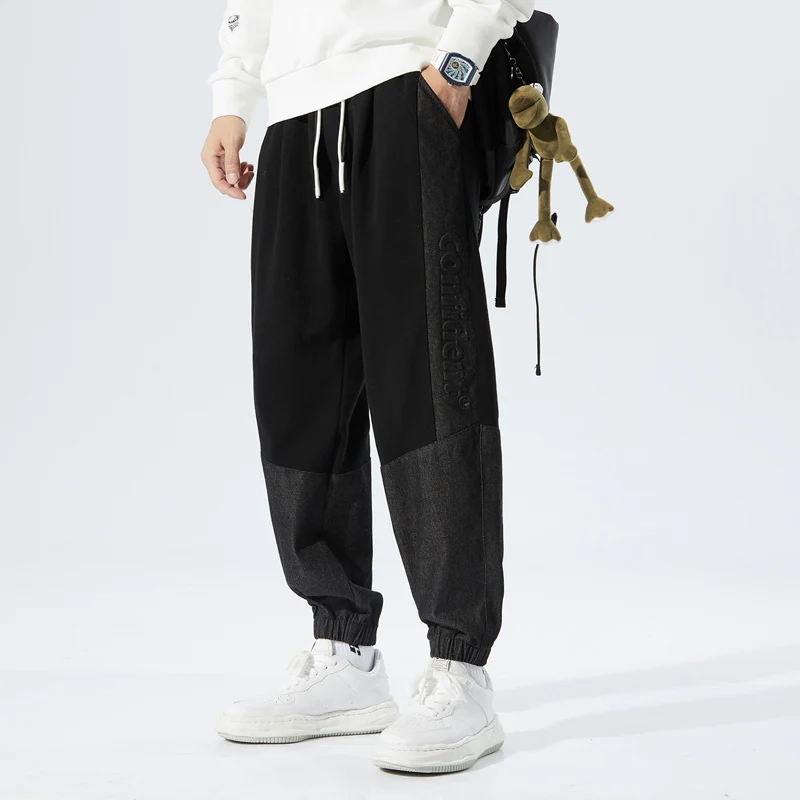 New Design Track Baggy Pants Jogging Mens Cargo Pants Boy Fashion Trousers Mens Cool Sports Pants 2021