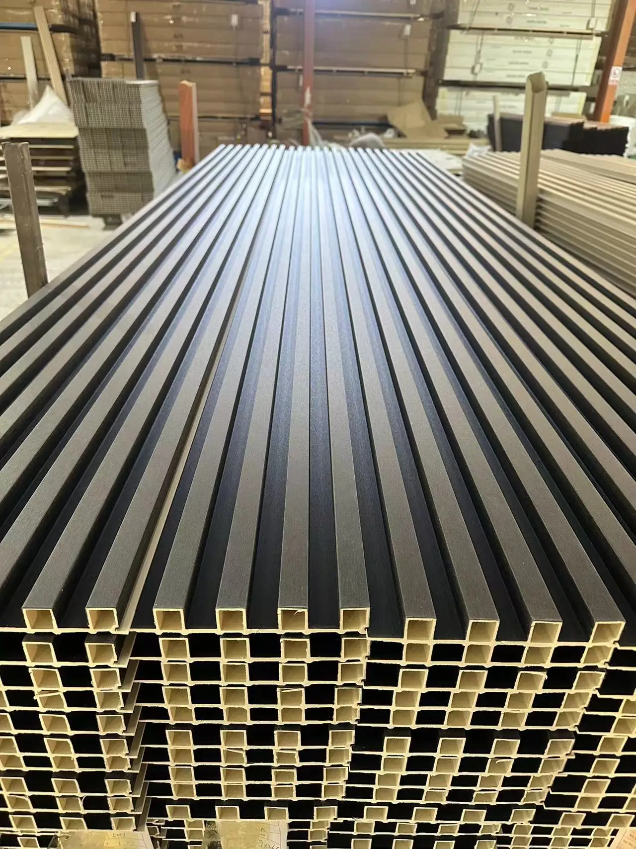 Interior Modern 3D Design WPC Facade Wall Panel and Other Boards for Decoration