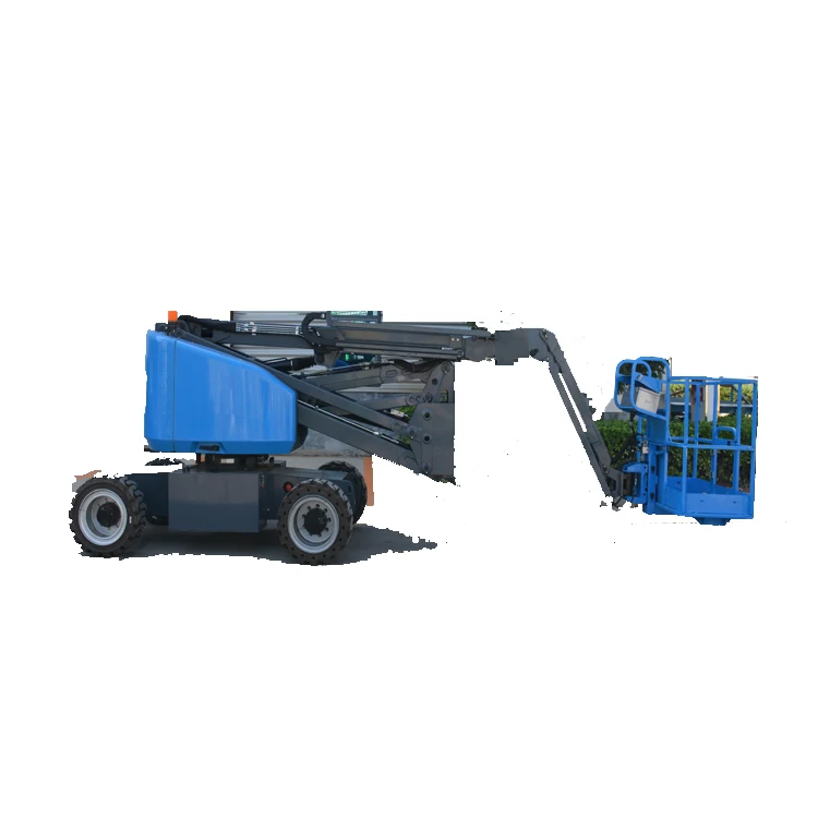 Mini Small Telehandler 200kg  boom Forklift 26m Lifting Height Diesel Forklift Truck