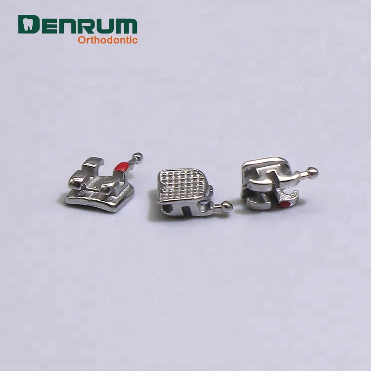 Denrum orthodontics Professional  roth mbt Dental brackets ortho metal braces