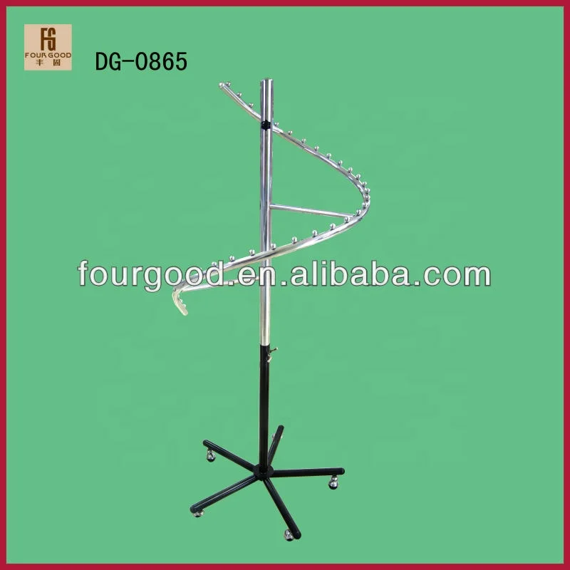 23 Balls Spiral Clothing Display Rack for Fashion Shops (DG0865)