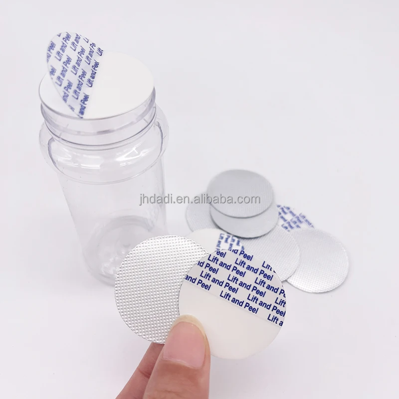 Aluminum foil seal liner Lift And Peel heat induction easy peel aluminum foil seal liner